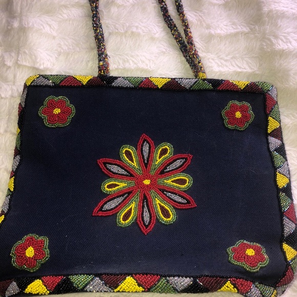 Amazing Vintage beaded bag.  Boutique style. - Picture 4 of 16